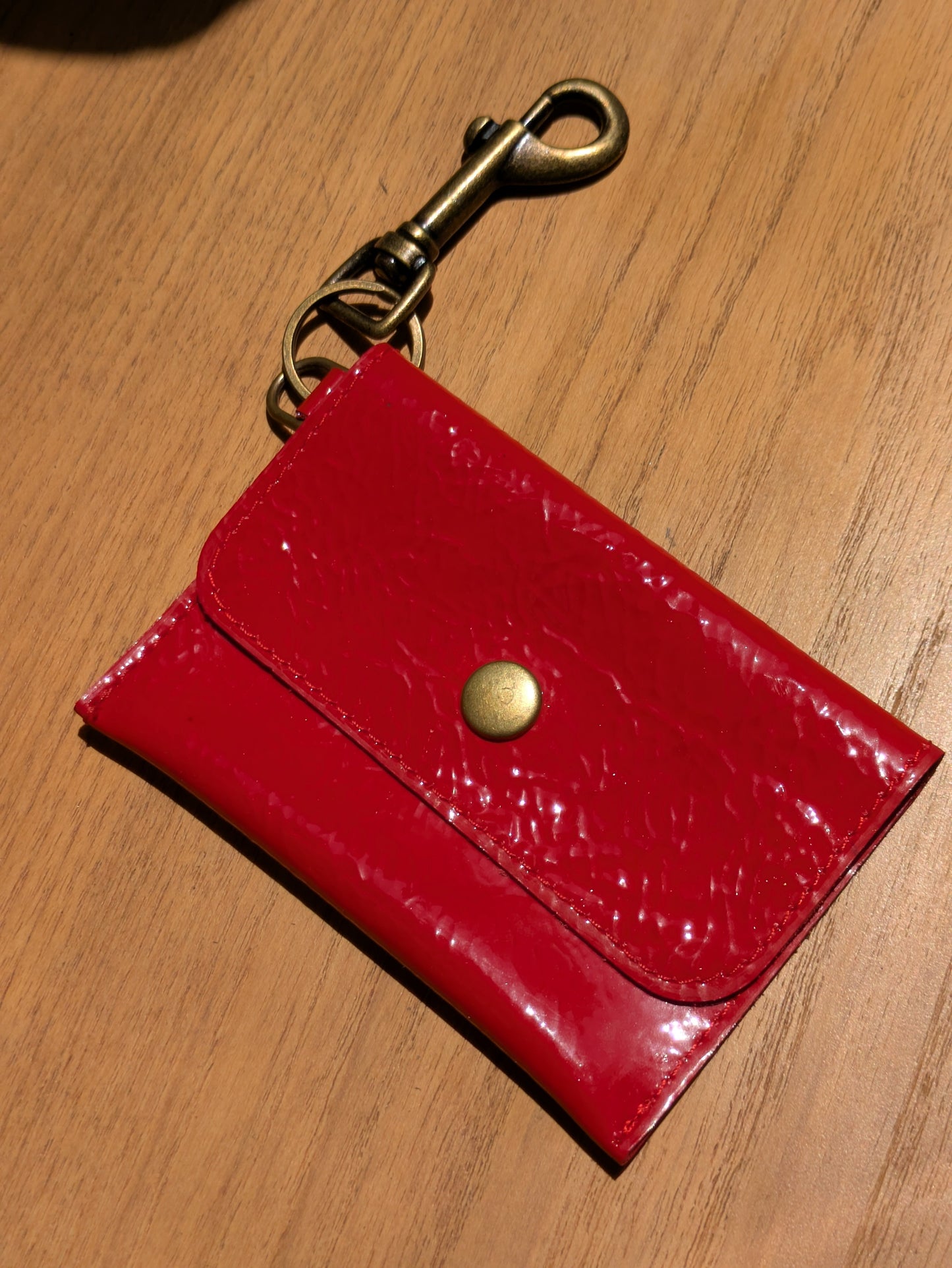 Kim White Keychain Wallet - Colors & Patterns