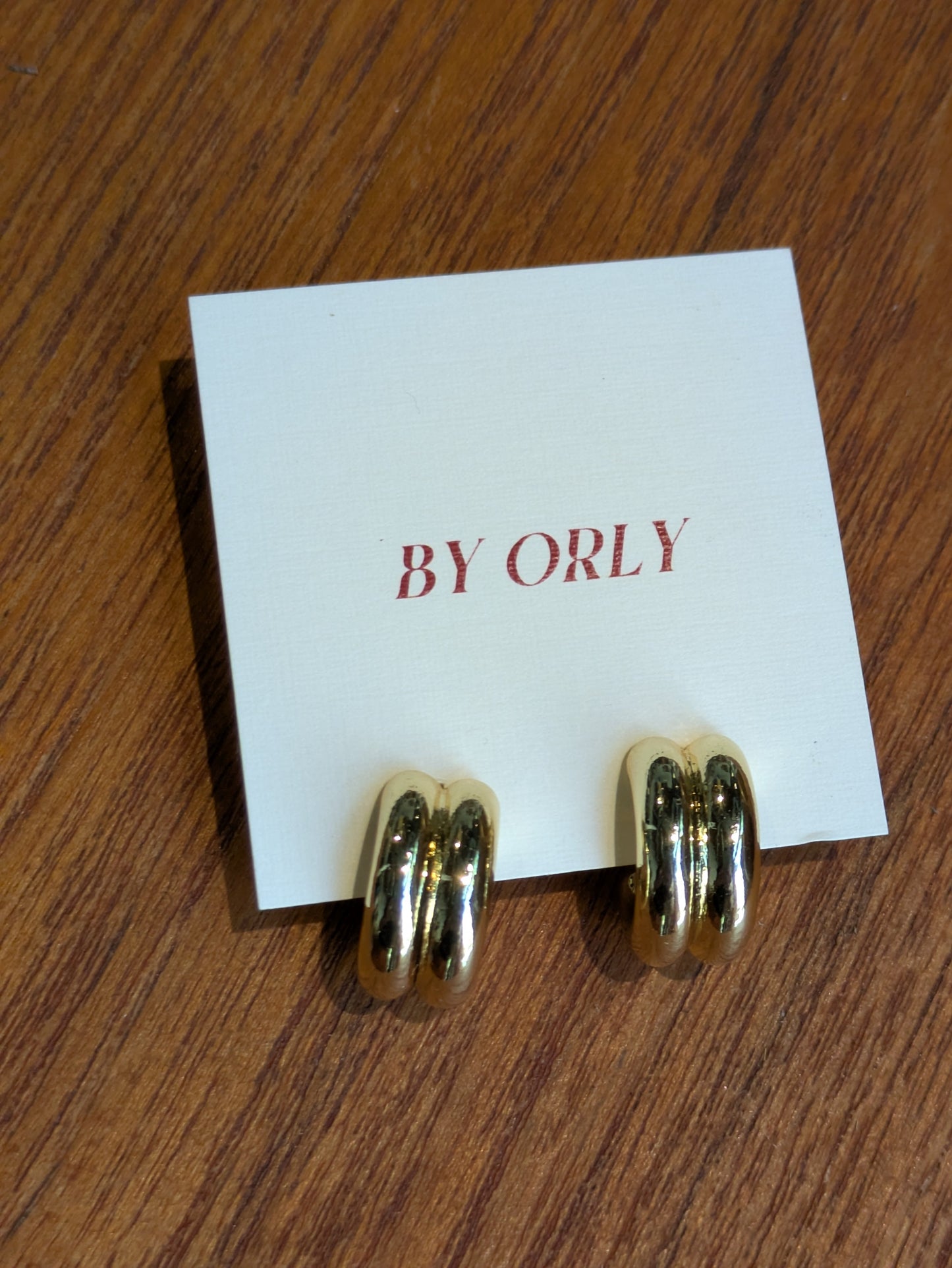 BY ORLY - Elba Hoops (gold)