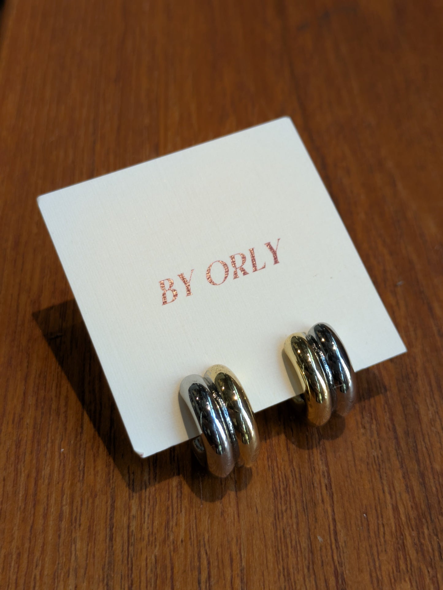 BY ORLY - Elba Hoops (mixed metal)